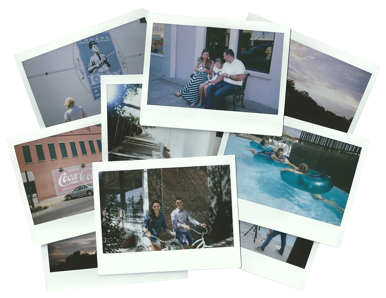 Rogers Road Trip Polaroids