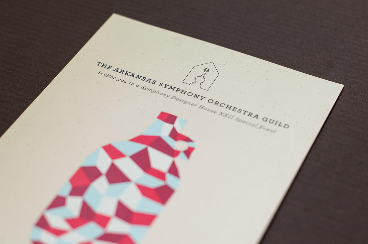 Arkansas Symphony Orchestra Designer House Branding