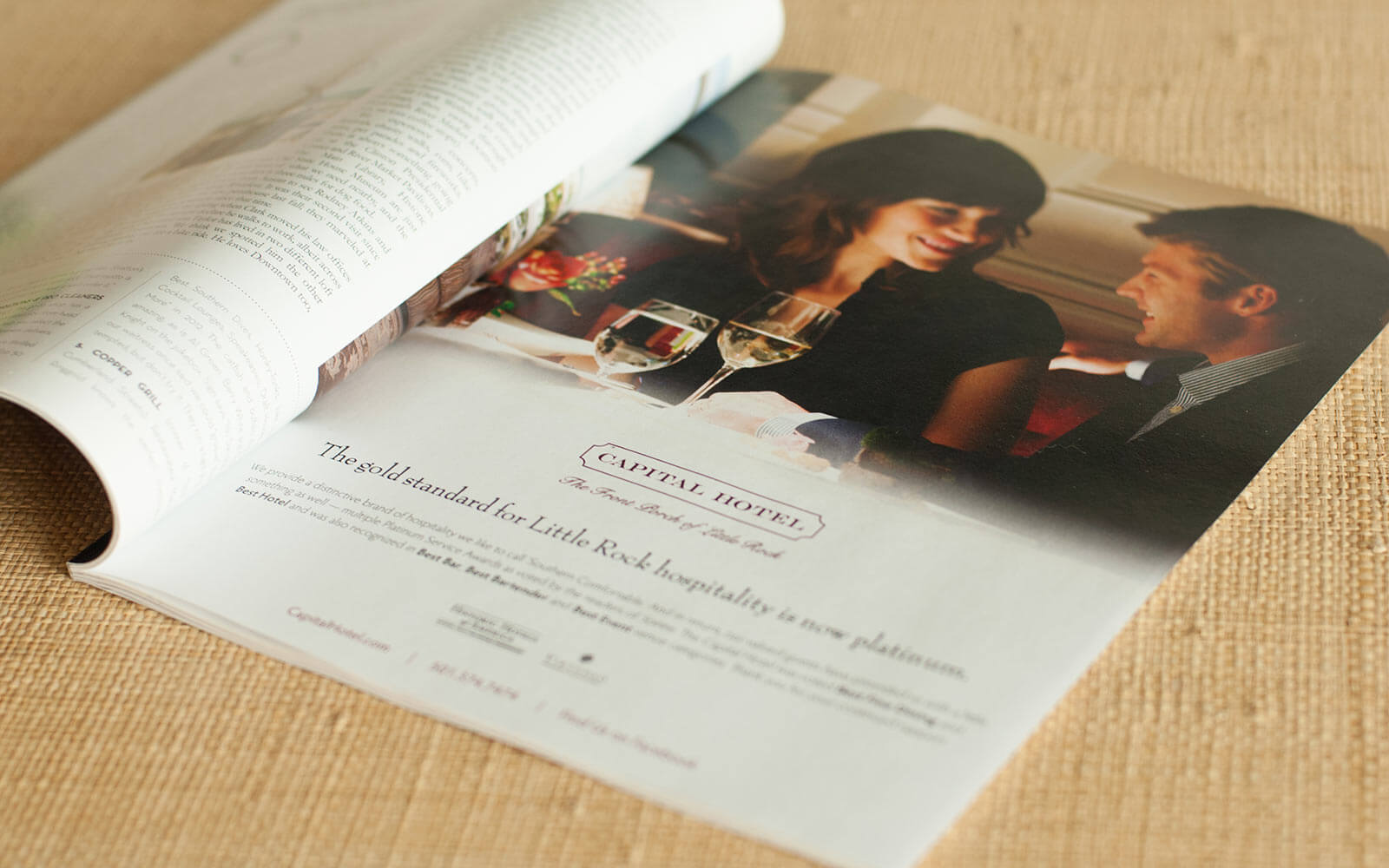 Capital Hotel Little Rock Branding