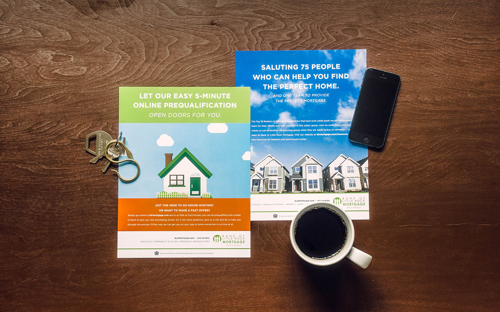 Bank of Little Rock Mortgage Branding Package